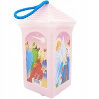 RÓŻOWY LAMPION ADWETNOWY NA RORATY PLASTIKOWY - lampionik dla dziewczynki