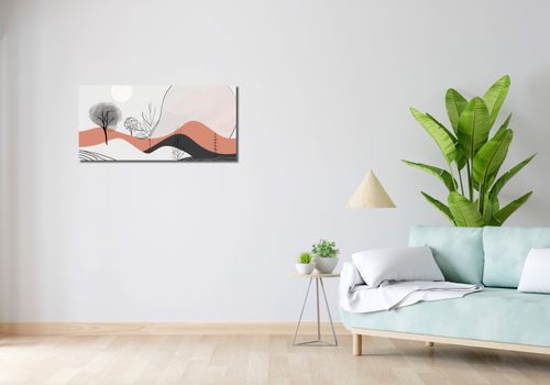 Obraz 90x40cm Półcień Widoku na Arena.pl