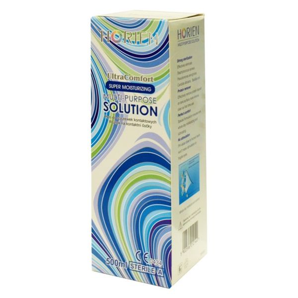 Płyn do soczewek HORIEN MULTI-PURPOSE SOLUTION 500 ML zdjęcie 8