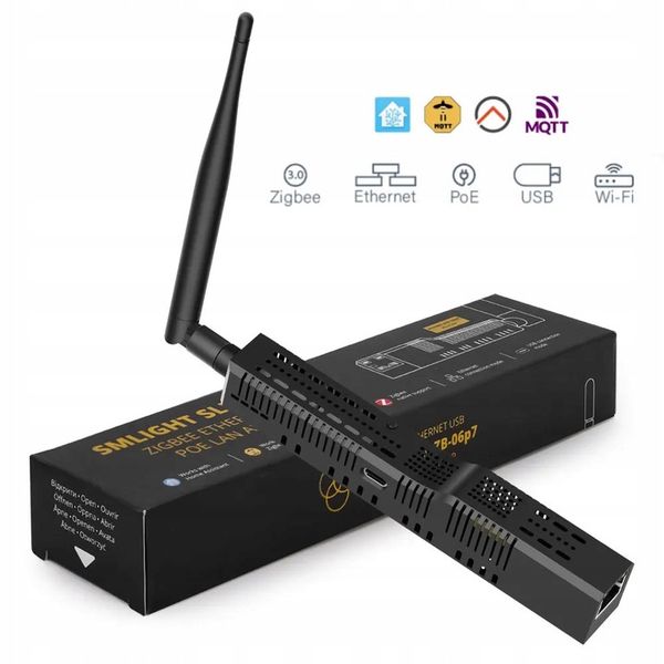 Adapter SLZB-06p7 Bramka Zigbee CC2652P7 Ethernet PoE USB LAN WIFI do zdjęcie 3