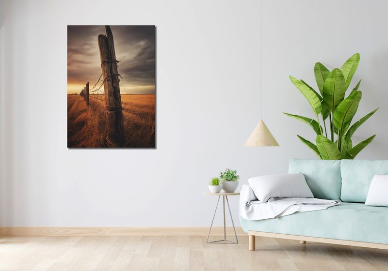 Obraz 70x100cm Zachód na Pograniczu zdjęcie 2