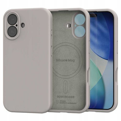 Spacecase Silicone Mag Iphone 17 Stone na Arena.pl