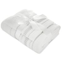 Komplet 2 ręczników biały 30x50 cm + 50x90 cm frotte 500 g/m²