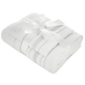 Komplet 2 ręczników biały 30x50 cm + 50x90 cm frotte 500 g/m²