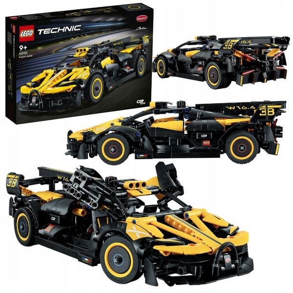 LEGO TECHNIC 42151 SAMOCHÓD WYŚCIGOWY BOLID BUGATTI AUTO SPORTOWE SPEED zdjęcie 1