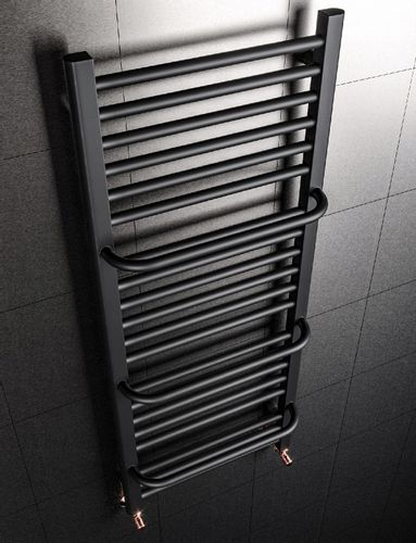 GRZEJNIK ŁAZIENKOWY POWER 1350x550 CZARNY MAT na Arena.pl