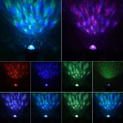 PROJEKTOR GWIAZD KULA LAMPKA LED NOCNA BLUETOOTH zdjęcie 9