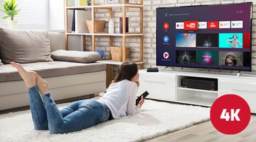 techBite FLIX SMART BOX TV 4K Android TV + gamepad na Arena.pl