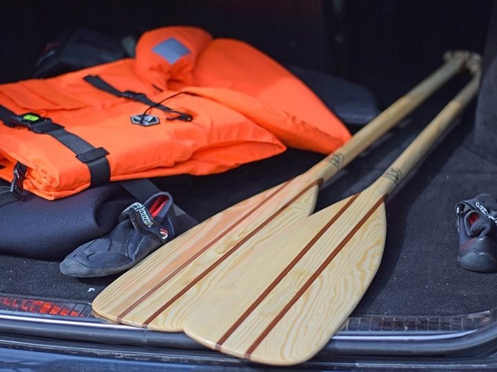 2 x Pagaj drewniany John Paddle 180 cm zdjęcie 12