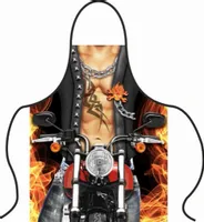 Wyjątkowy Fartuch z motocyklistą, Prezent na urodziny dla Mężczyzny Faceta