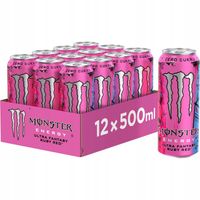 Monster Ultra Ruby 500ml napój energetyczny 12szt