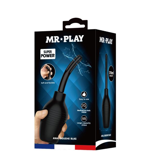 Mr Play - Anal Douche Blkc (310 Ml) zdjęcie 8