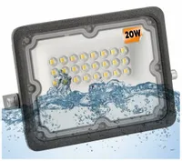 Halogen LED Naświetlacz Reflektor 20W Wodoszczelny Zewnętrzny IP65 PREMIUM