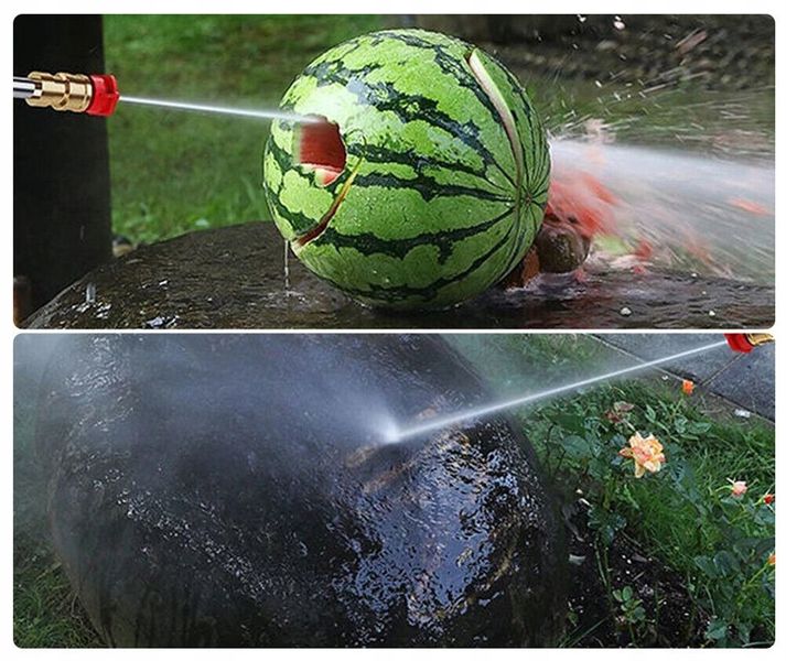 MYJKA Ciśnieniowa AKUMULATOROWA 60bar ZESTAW 500W zdjęcie 4