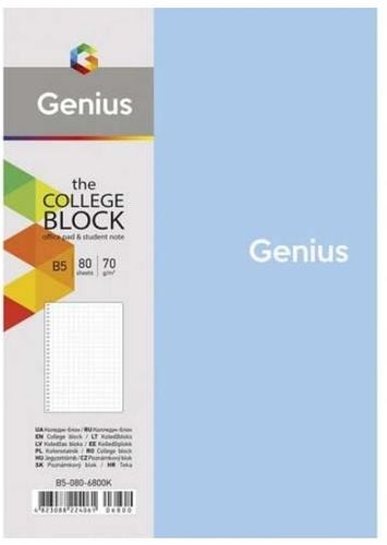 kołozeszyt b5/80k kratka genius 4061 na Arena.pl