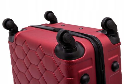 WALIZKA PODRÓŻNA ROZMIAR ŚREDNI M 60L BAGIA WALIZKI ABS AMSTERDAM na Arena.pl