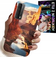 ETUI DO HUAWEI P SMART 2021 - WIELKI KANION PUSTYNIA PIĘKNE WZORY CASE