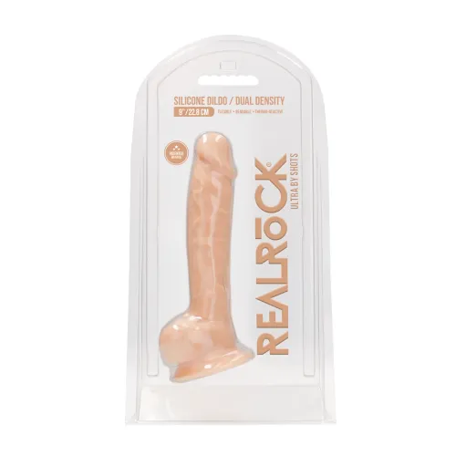 realrock ultra silikonowy model z przyssawką i anatomicznymi detalami 23cm na Arena.pl