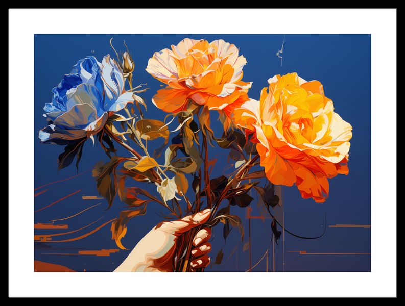 Plakat 42x29,7cm Żywy Uścisk zdjęcie 3
