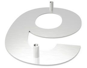 PRZYKRĘCANE OZNACZENIE BUDYNKU CYFRA 9 zdjęcie 2