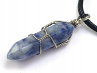 WISIOREK kamień SODALIT naszyjnik [W579]