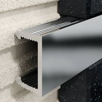 Profil U Listello 15 mm, długość 250 cm aluminiowy, elektropoler srebrny