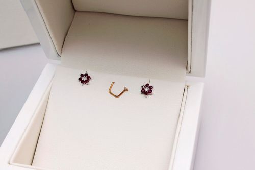 Złote kolczyki KBD0946 - Diament na Arena.pl