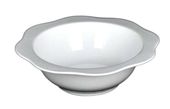 SALATERKA MISECZKA PORCELANOWA BIAŁA ĆMIELÓW CALINECZKA 0001 18 CM GAT II