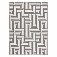 RUG/LU/WINK/MAZE/CREAM+GREY/140x200