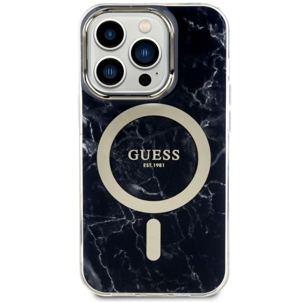 Etui Guess do iPhone 14 Pro Max, Czarny, MagSafe zdjęcie 3
