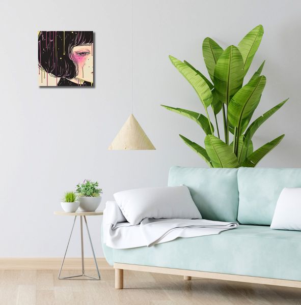 Obraz 30x30cm Strugi Kolorów zdjęcie 2