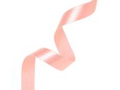 Wstążka satynowa, 12 mm, 23 m, różowo złota