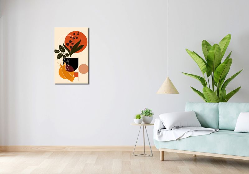 Obraz 40x70cm Dotyk Naturalności zdjęcie 2