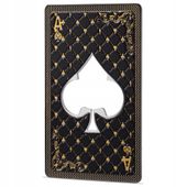 OTWIERACZ DO BUTELEK PIWA KAPSLI KARTA DO GRY STAL