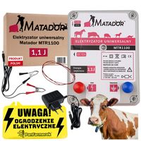 Elektryzator Uniwersalny 12V Pastuch Elektryczny Na Bydło Krowy Polski