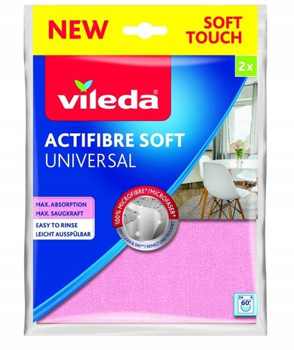 Ściereczka Vileda ACTIFIBRE Soft 2 szt. na Arena.pl