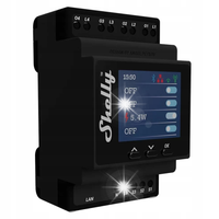 SHELLY PRO 4PM WIFI 4-KANAŁOWY INTELIGENTNY PRZEKAŹNIK NA SZYNĘ DIN 240V