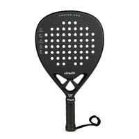 Rakieta do padel VirtuFit Fusion Pro czarno-srebrna 365g moc i precyzja