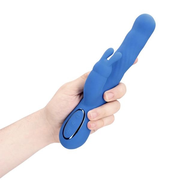 Wiggle Rabbit Vibrator - Jetset Blue zdjęcie 8