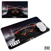PODKŁADKA POD MYSZKĘ MYSZ WZORY DO WYBORU - LAMBORGHINI AUTA 29x36cm