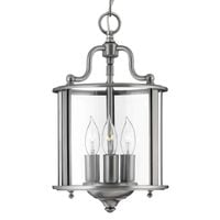 Zwisająca lampa na łańcuchu Gentry HK-GENTRY-P-S-PW Hinkley srebrna