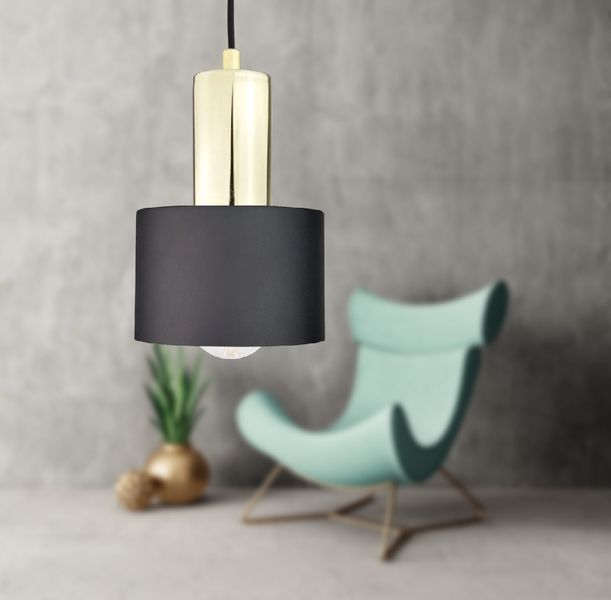 Lampa wisząca 1xE27 LUCE BLACK GOLD zdjęcie 3