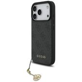 Etui Guess 4G Charms Collection MagSafe do iPhone 17 Pro czarny
