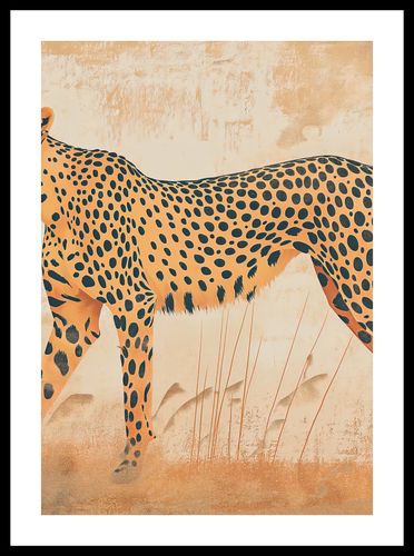 Plakat 70x100cm Gepard w Ruchu na Arena.pl