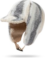 Czapka Zimowa Uszanka Aviator Wiatroszczelna z Nausznikami One Size