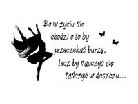 120CM 80CM OBRAZ NAPIS TANIEC DESZCZU DRUK