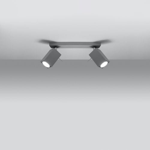 Plafon MERIDA 2 szary na Arena.pl