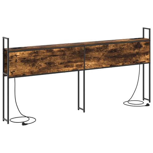 Szafka z Ładowaniem Wędzony dąb 180 cm Materiał drewnopochodny na Arena.pl