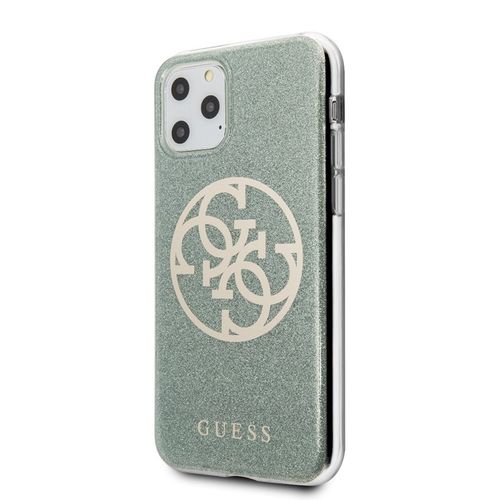 Guess Circle Glitter 4G Etui do iPhone 11 Pro (khaki) na Arena.pl