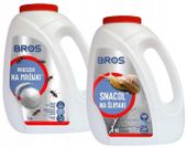 BROS ŚRODEK PREPARAT GRANULAT PROSZEK NA ŚLIMAKI PROSZEK NA MRÓWKI 1kg+1kg